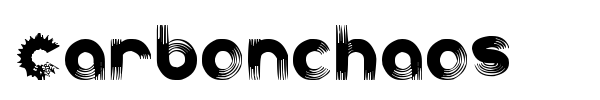 Carbonchaos font preview